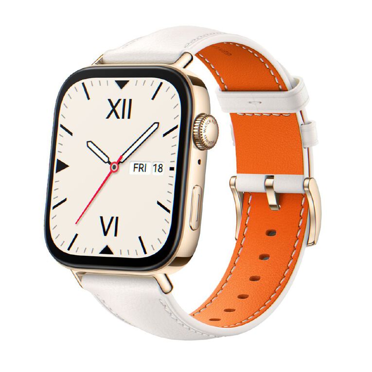 Huawei Watch Fit 3 - White Leather Strap, , hi-res