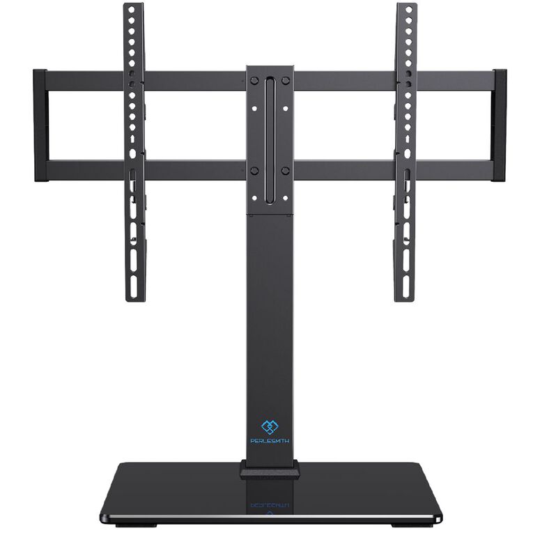Perlesmith Universal Swivel Tabletop TV Stand for 37"-80" TVs, , hi-res