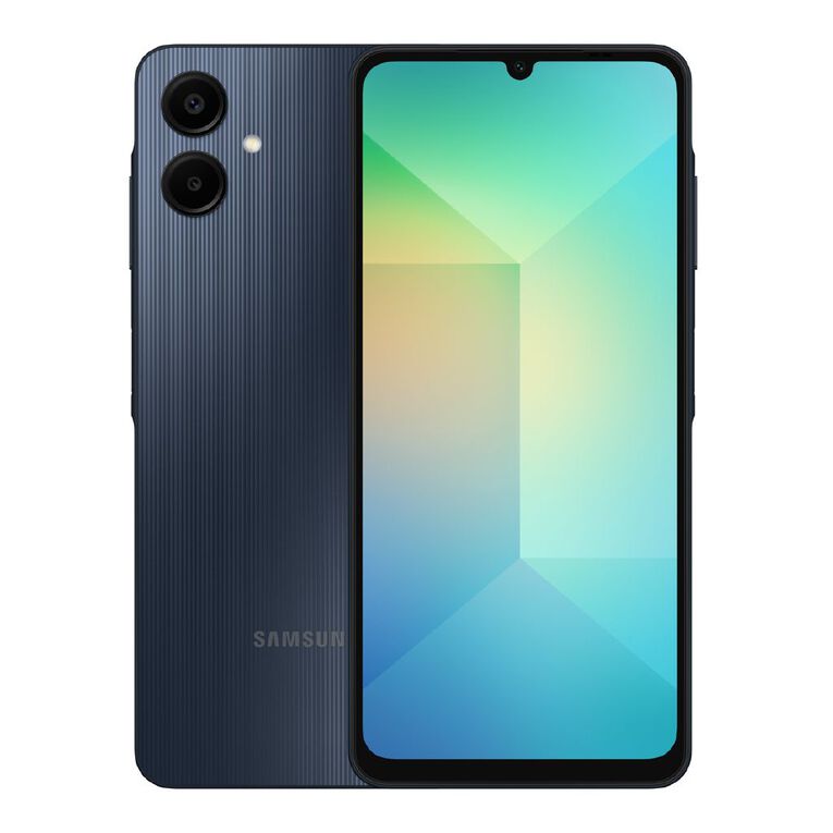 Samsung Galaxy A06 4G 64GB with Warehouse Mobile Sim - Black, , hi-res