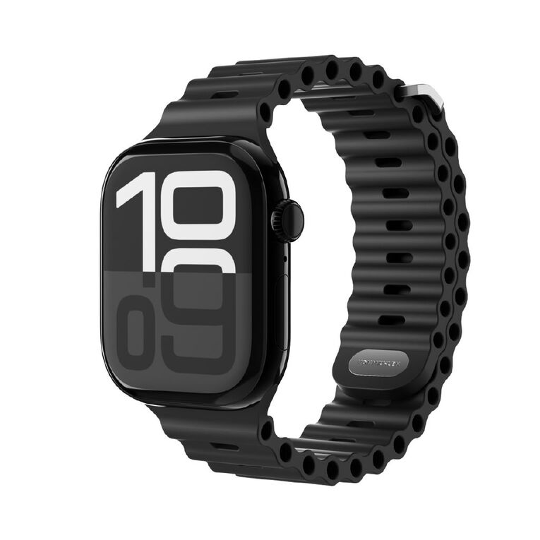 Vonmahlen Wave Band 2 for Apple Watch (44-46mm / Ultra) - Black, , hi-res