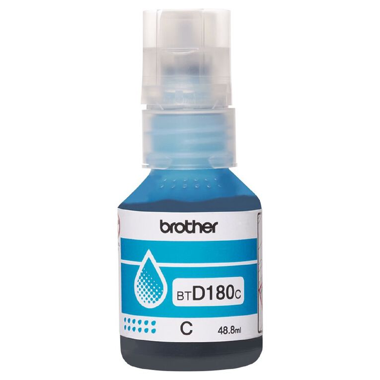 Brother BTD180C Ink Bottle - Cyan, , hi-res