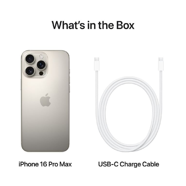 Apple iPhone 16 Pro Max 256GB Natural Titanium, , hi-res