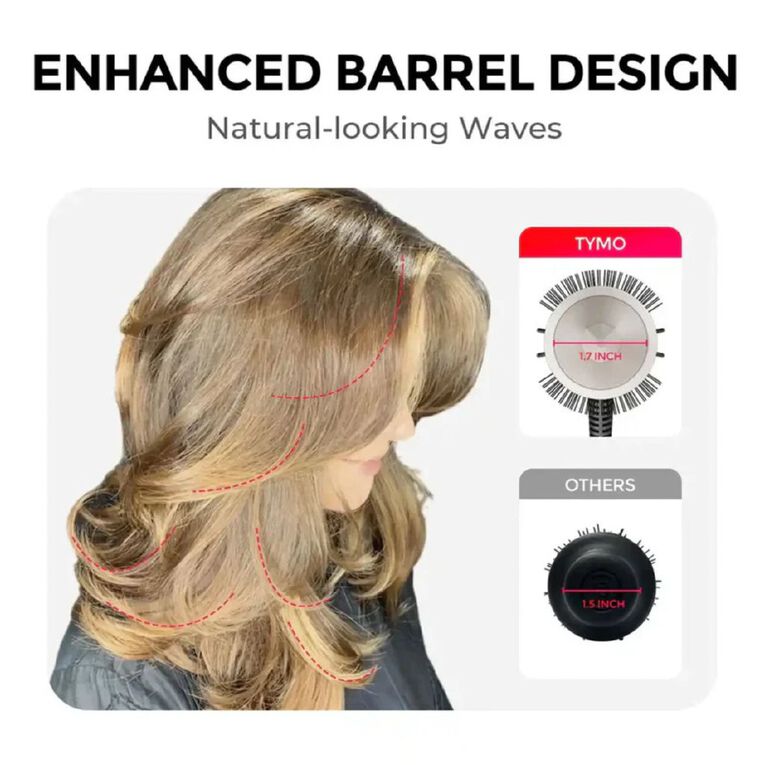 TYMO Stylux Blowout Thermal Styling Brush, , hi-res