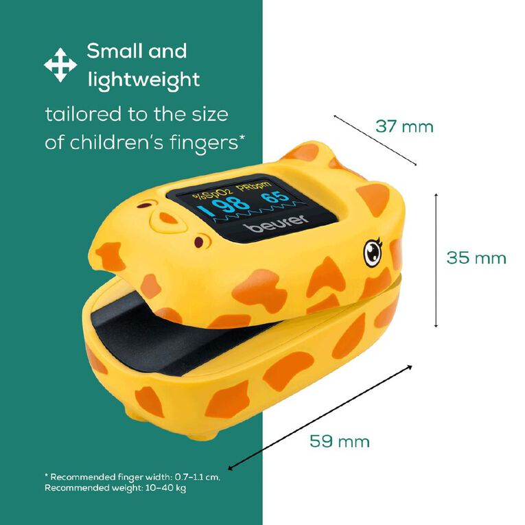 Beurer PO13 Kid's Pulse Oximeter, , hi-res