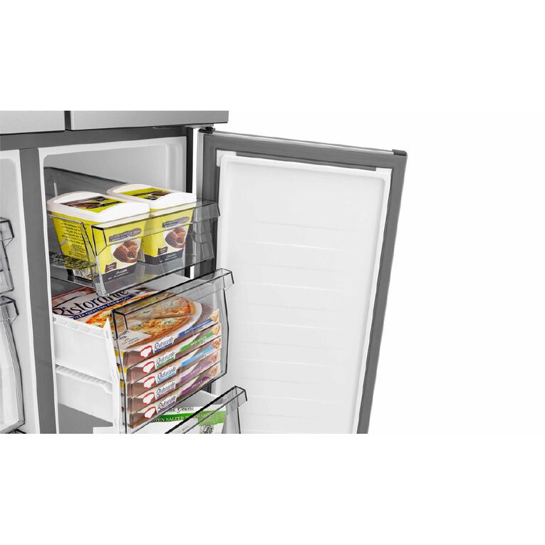 Hisense PureFlat Slim Quad Door 483L True Steel, , hi-res
