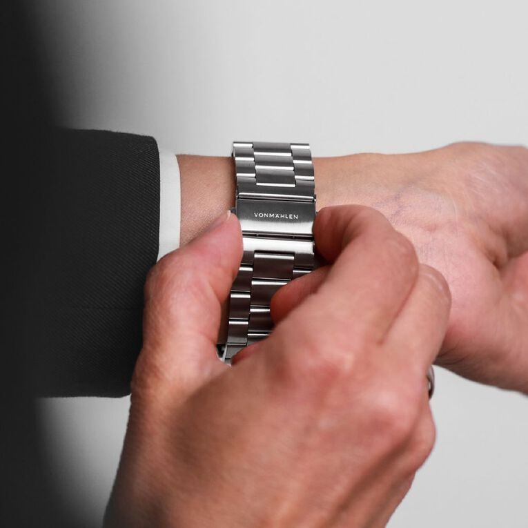 Vonmahlen Link Bracelet 2 for Apple Watch (40-42mm) - Silver, , hi-res