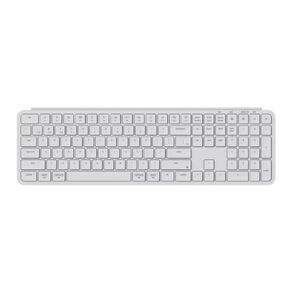 Keychron B6 Pro Ultra-Slim Wireless Keyboard - Ivory White