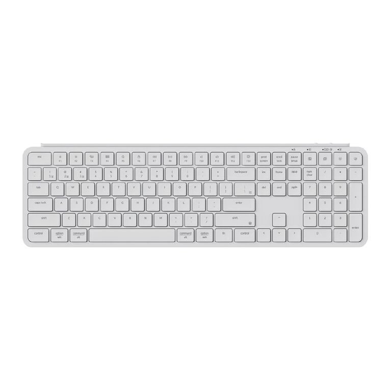 Keychron B6 Pro Ultra-Slim Wireless Keyboard - Ivory White, , hi-res