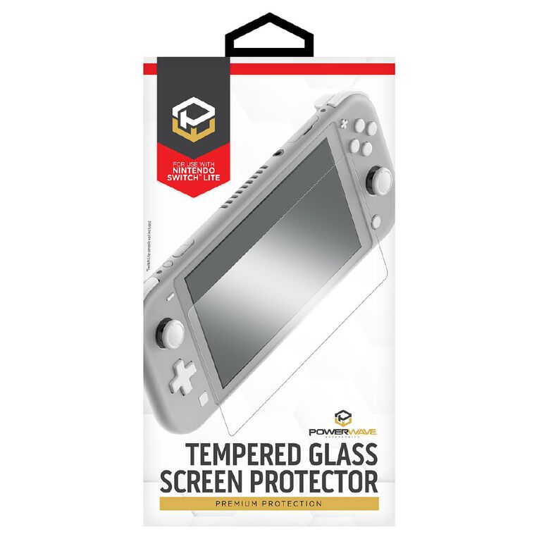 PowerWave Nintendo Switch Lite Tempered Glass Screen Protector, , hi-res