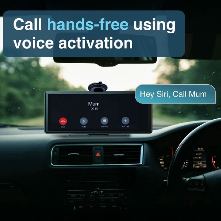 Laser Wireless CarPlay & Android Auto 10in Screen, , hi-res