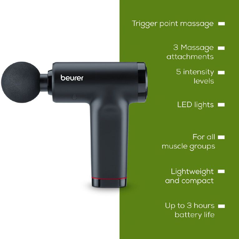 Beurer MG89 CompactPower Deep Tissue Massage Gun, , hi-res
