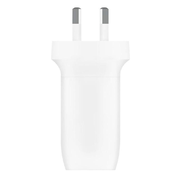 Belkin BoostCharge Pro 60W Dual USB-C Wall Charger with PPS - White, , hi-res