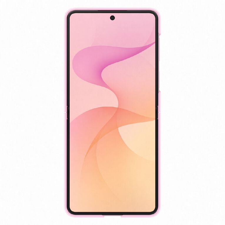 Samsung Galaxy Z Flip8 Silicone Ring Magnet Case - Pink, , hi-res