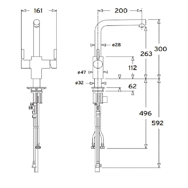 Insinkerator Boiling Tap - Chrome, , hi-res