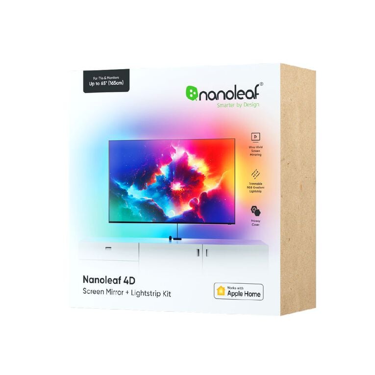 Nanoleaf 4D TV Screen Mirror Kit for TVs up to 65 inch - 4 Meters, , hi-res