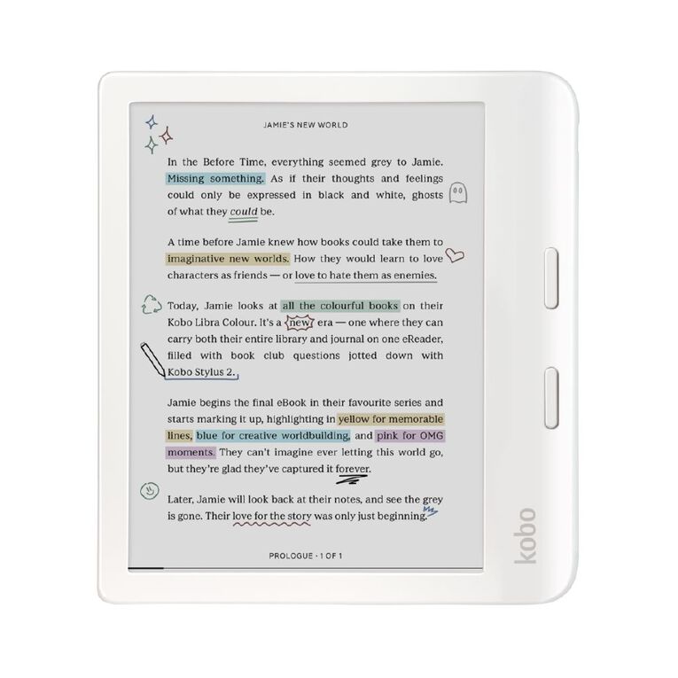 Kobo Libra Colour White, , hi-res