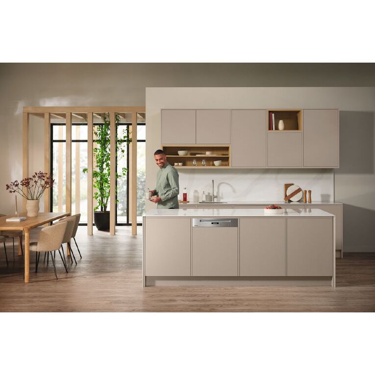 Miele 14 Place Setting 8 Program Semi Integrated Dishwasher - Stainless Steel (G7130SCI), , hi-res