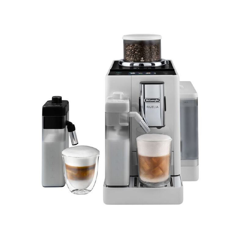Delonghi Rivelia With Cool Carafe Fully Automatic Coffee Machine (EXAM440.57.W), , hi-res