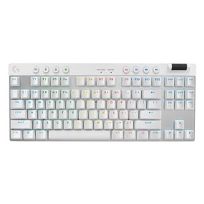 Logitech G PRO X TKL LIGHTSPEED Wireless Gaming Keyboard - White