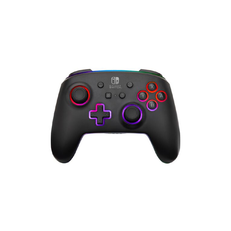 PowerA Enhanced Wireless Controller for Nintendo Switch with Lumectra - Black LED, , hi-res