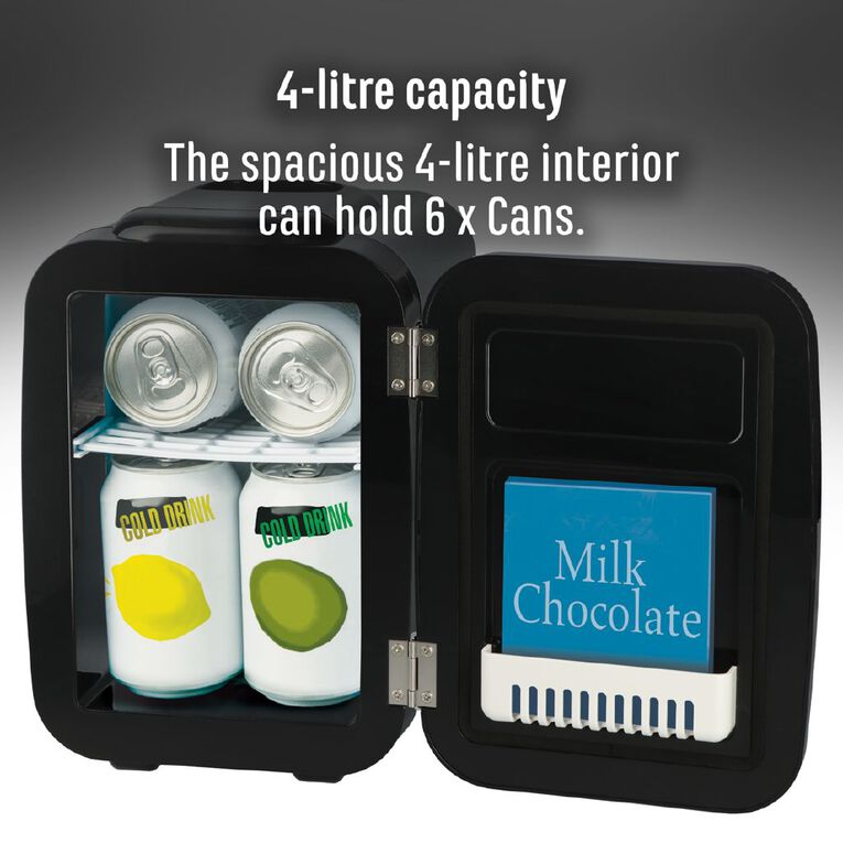 Sheffield Portable Mini Fridge with Gaming Lights, , hi-res