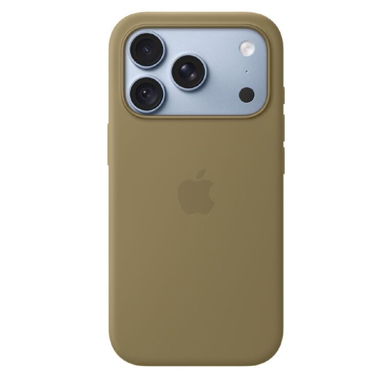 Apple iPhone&nbsp;18&nbsp;Pro Silicone Case with MagSafe - Olive, , hi-res