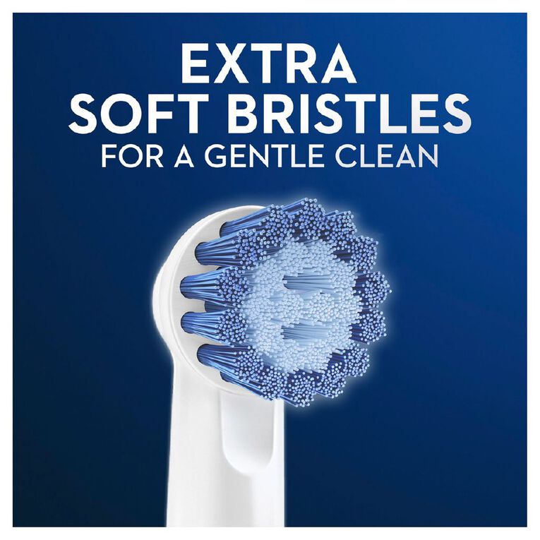 Oral-B Sensitive Replacement Brush Heads - 2 Pack, , hi-res