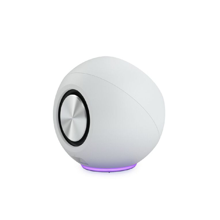 Creative Pebble SE Speaker with RGB Lighting - White, , hi-res