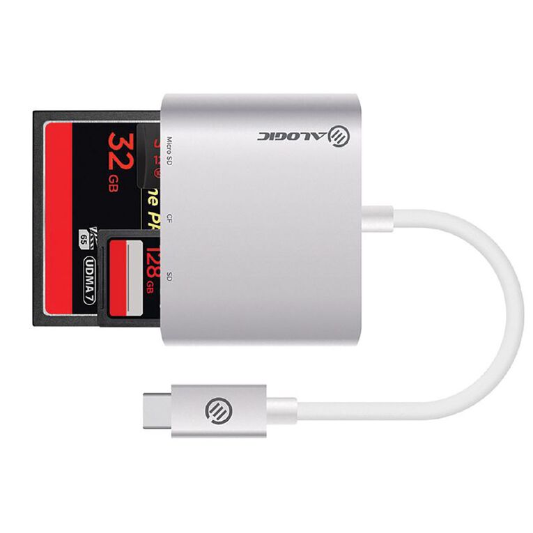 Alogic PLUS USB-C Multi Card Reader, , hi-res