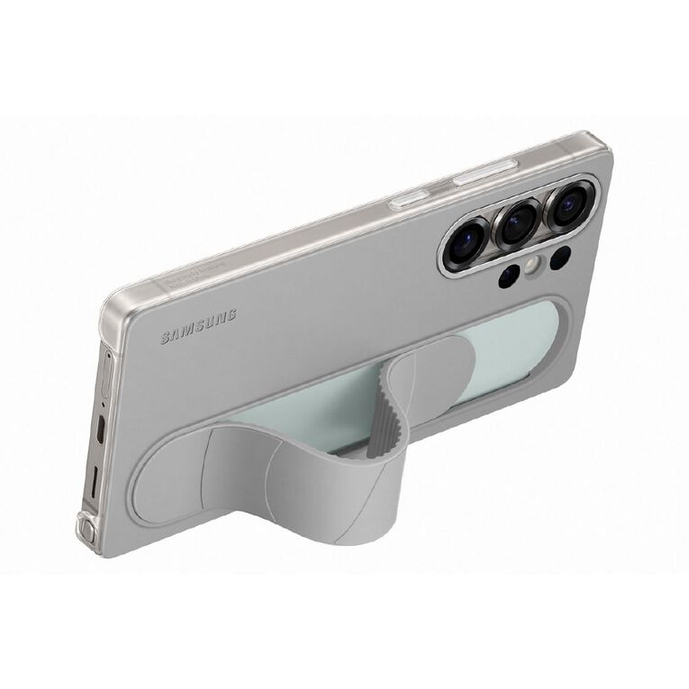 Samsung S25 Ultra Standing Grip Case - Grey, , hi-res