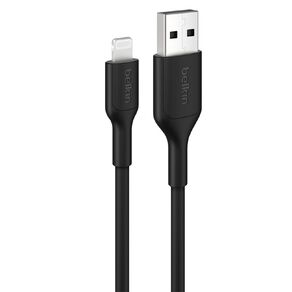 Belkin BoostCharge USB-A Cable with Lightning Connector, 1m - Black