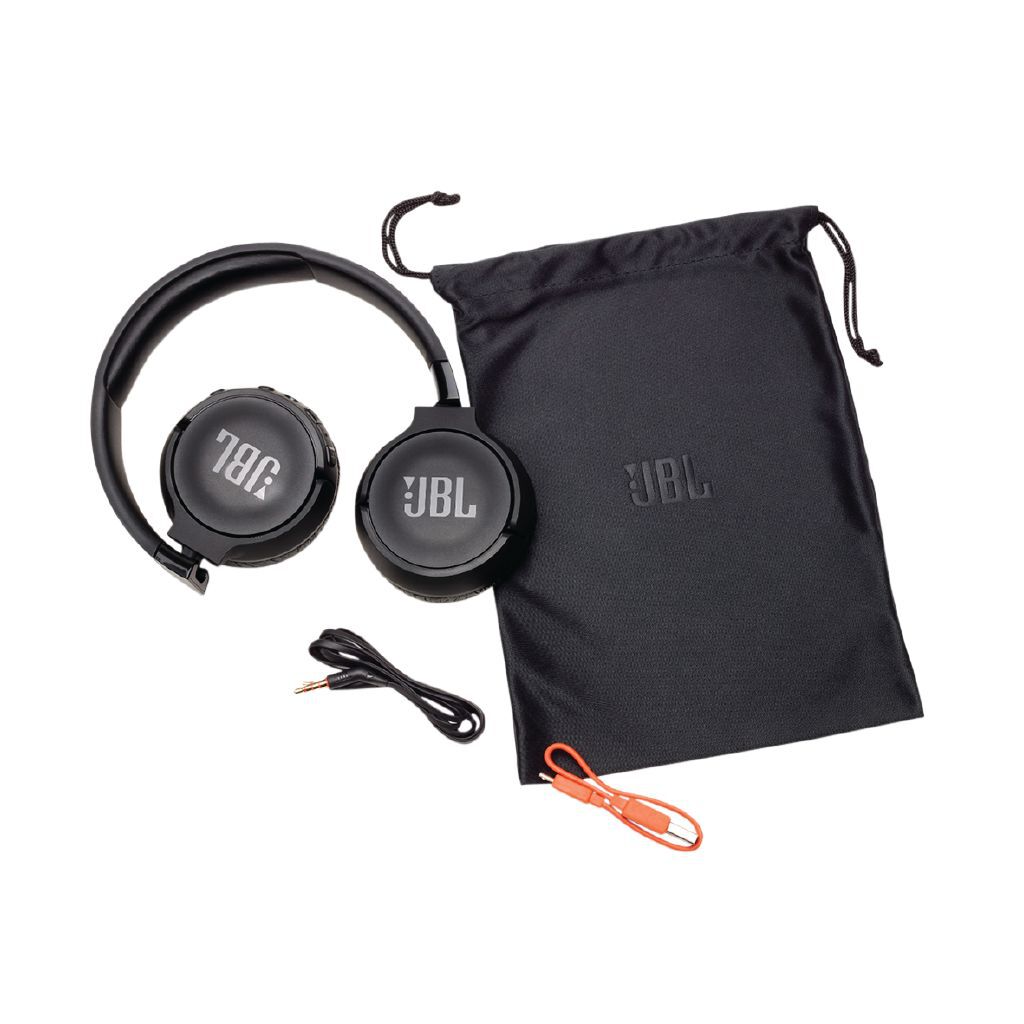 JBL T660 Wireless On-Ear Noise-Cancelling Headphones - Black - Noel Leeming