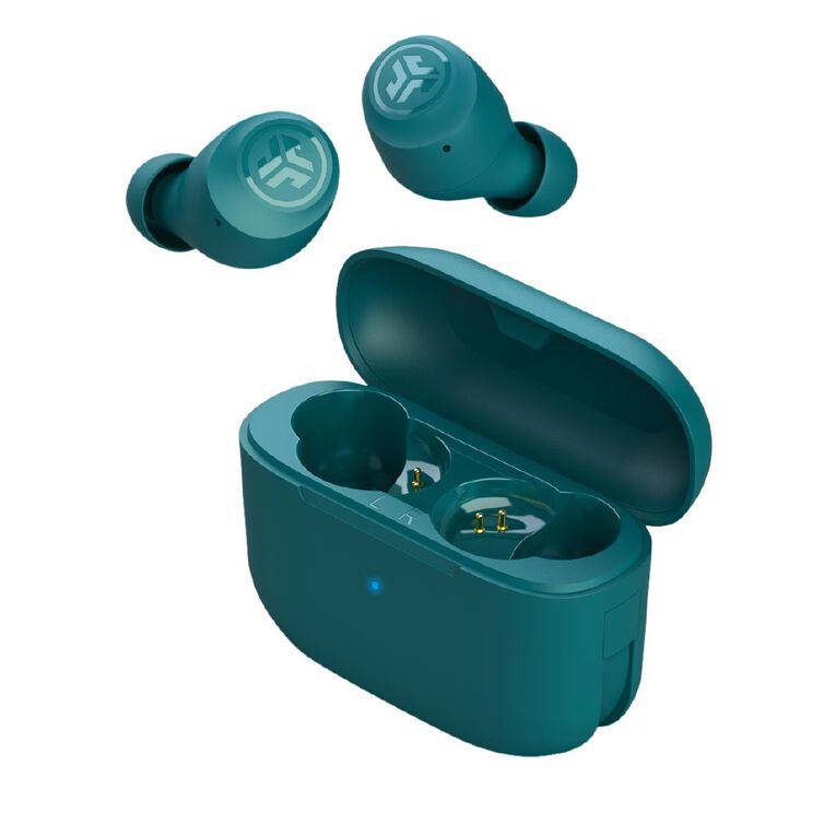 JLab Go Pop+ True Wireless Earbuds - Teal, , hi-res