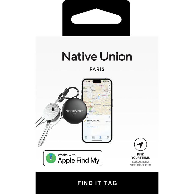 Native Union Find It Tag - Black, , hi-res