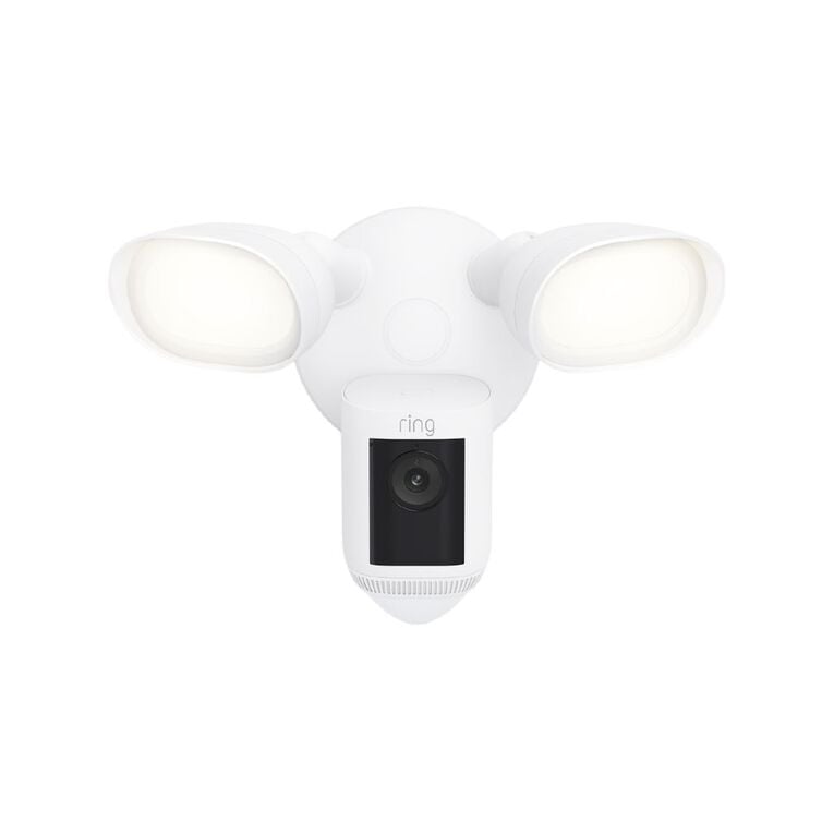 Ring Floodlight Cam Pro 2K Wired - White, , hi-res