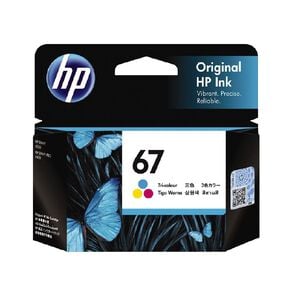 HP Original Ink Cartridge - 67 Tri-Colour