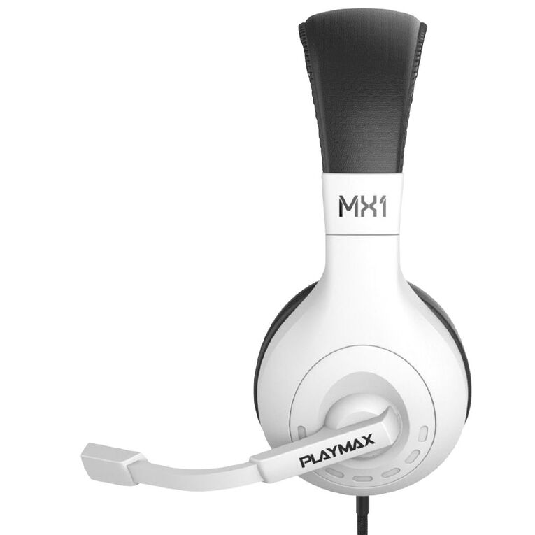 Playmax MX1 Universal Gaming Headset White Noel Leeming