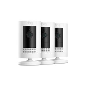 Ring Stick Up Camera Battery 3Pack - White - 3rd Gen