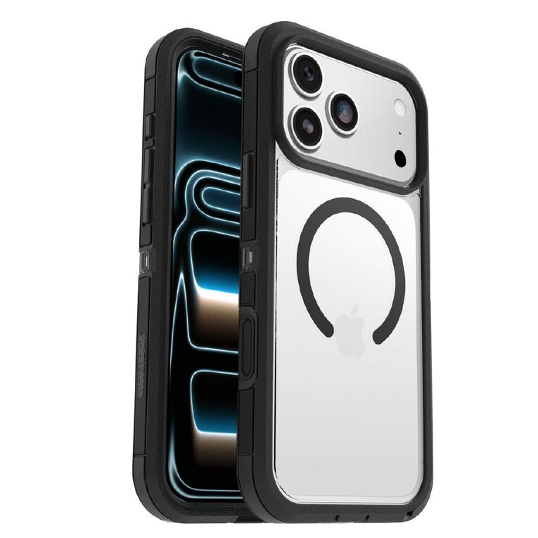 OtterBox Defender Pro XT MagSafe Case for iPhone 18 Pro Max - Clear/Black, , hi-res