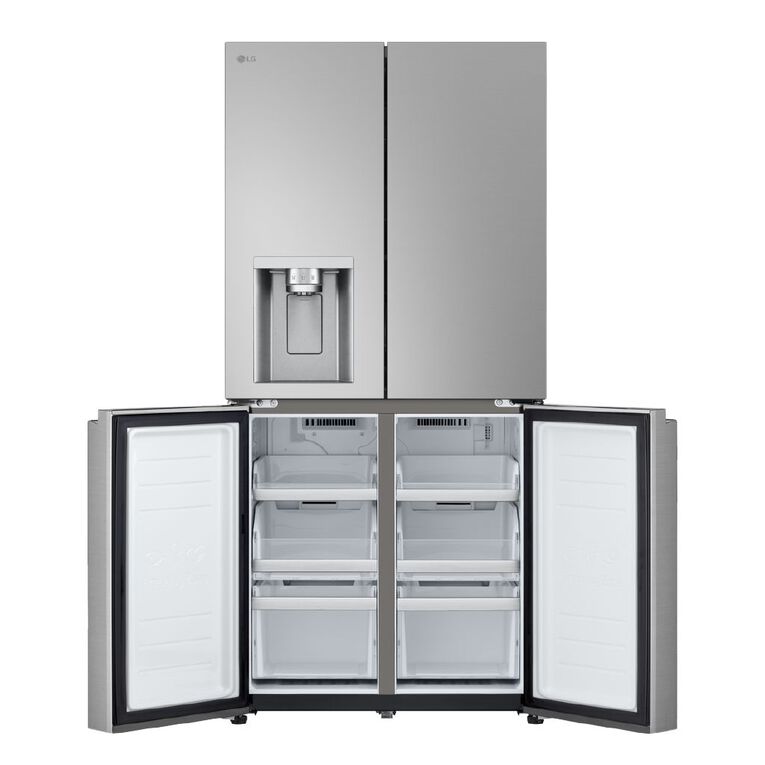 LG 506L Slim French Door Fridge Non-Plumbed - Stainless, , hi-res