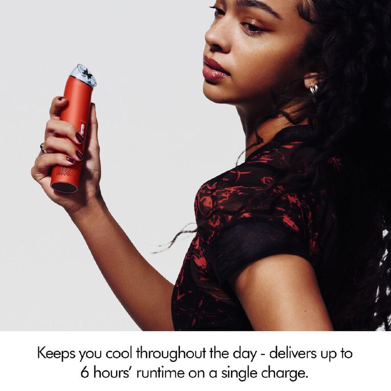 Dyson HushJet Mini Cool fan in Carnelian Sky, , hi-res