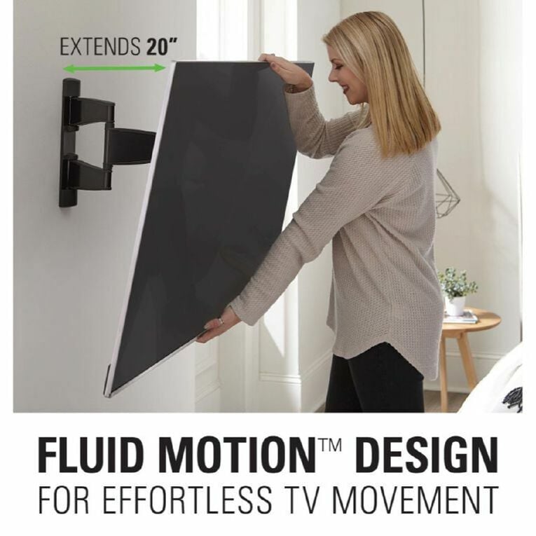 Sanus Full Motion Mount for 32in-65in Flat Panel TVs, , hi-res