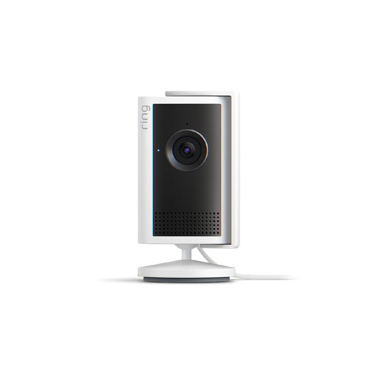 Ring Indoor Camera Plus 2K Security Camera Plug-In White, , hi-res