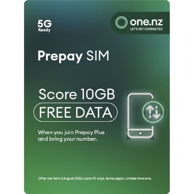 One NZ Prepay Triple SIM, , hi-res