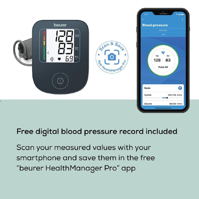 Beurer BM23BG Limited Edition Upper Arm Blood Pressure Monitor, , hi-res