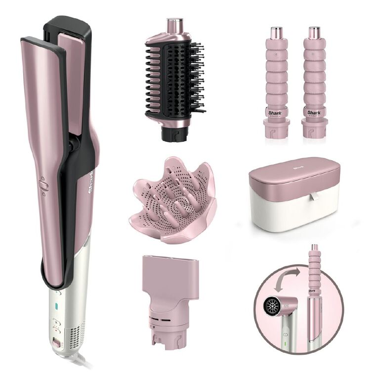 Shark Glam Hot Tool Air Drying & Styling System - Soft Pink, , hi-res