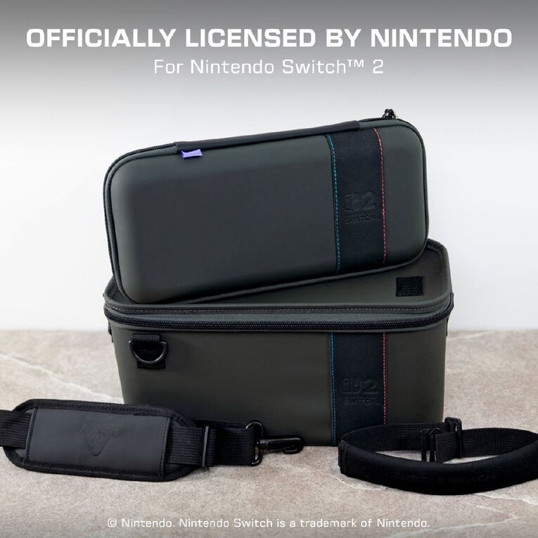 Turtle Beach Playtrek 2-In-1 Nintendo Switch 2 Case - Charcoal Black, , hi-res