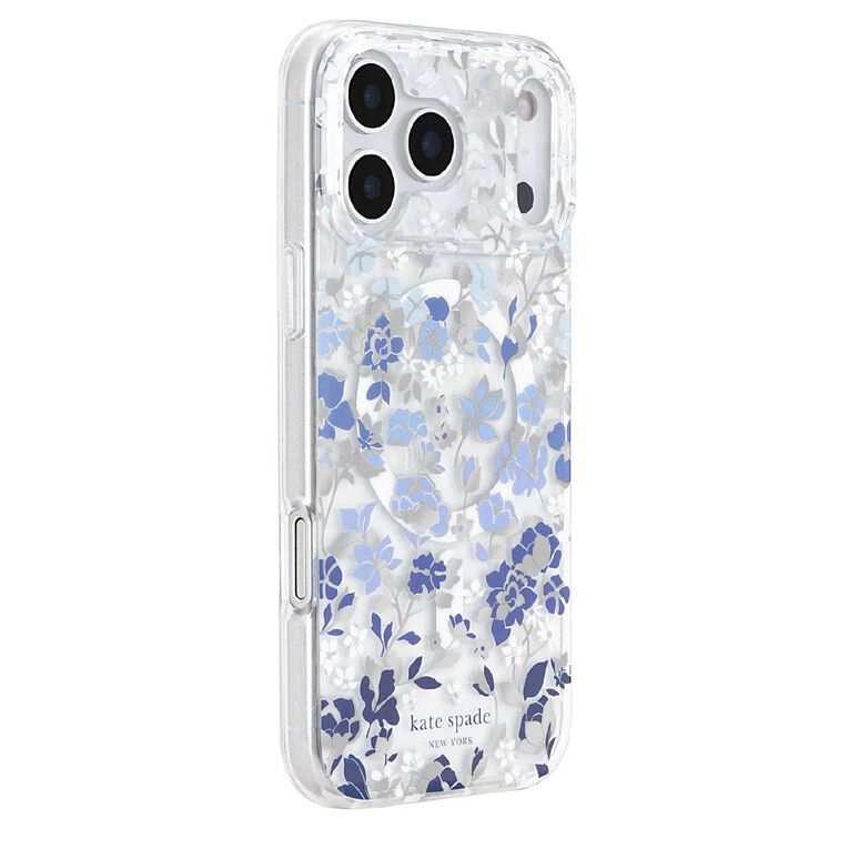Kate Spade Protective Case for iPhone 18 Pro Max - Flowerbed Blue, , hi-res