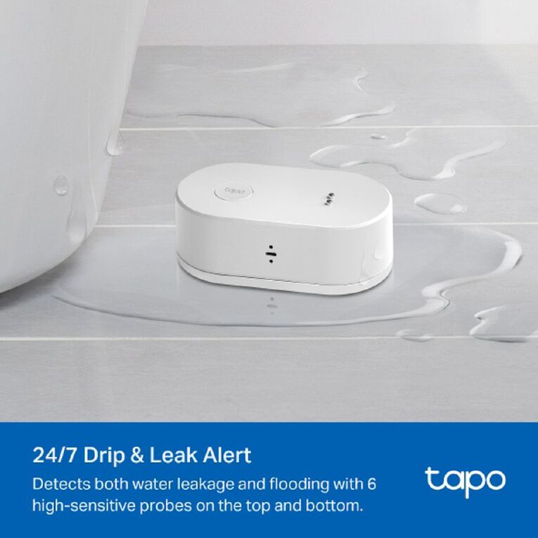 TP-Link Tapo T300 Smart Water Leak Sensor, , hi-res