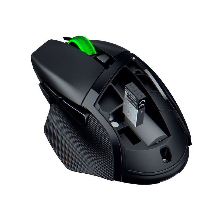 Razer Basilisk V3 X HyperSpeed Ergonomic Wireless Gaming Mouse, , hi-res